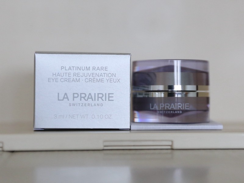 La Prairie Platinum Rare Haute Rejuvenation eye cream 3ml.