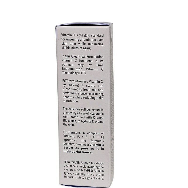 ODACITE Clean-ical Vitamin C E Hyaluronic Acid Brighten Serum 1 Oz 30 ml NEW gallery