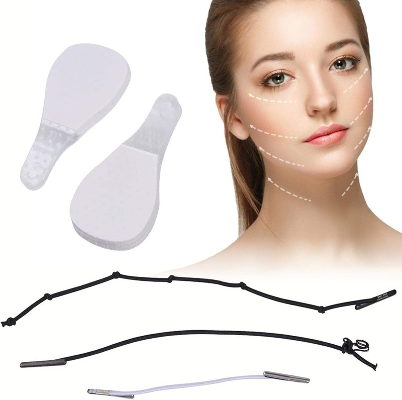Invisible Face Stickers Instant Neck Eye Double Chin Lift V For Instant Face Lif gallery