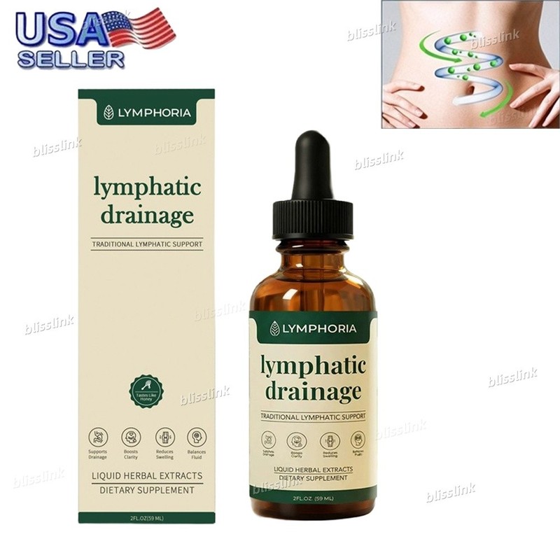 New Lymphoria – Lymphatic Drainage Bloat Relief – Detox, & Immune Support 1-5p