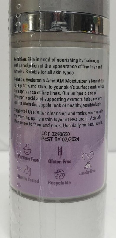 NOW Foods Hyaluronic Acid AM Moisturizer Rehydrate 2 oz. gallery