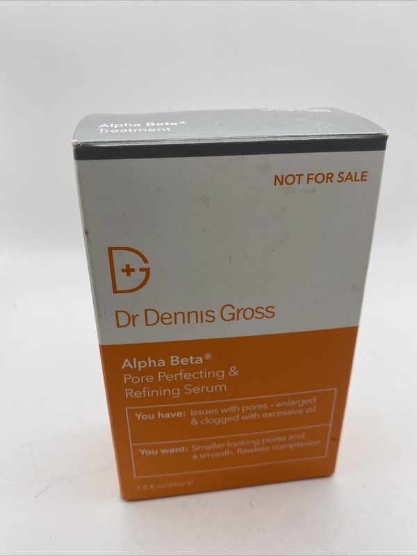 Dr Dennis Gross Alpha Beta Pore Perfecting & Refining Serum 1 fl oz Full Sz NIB