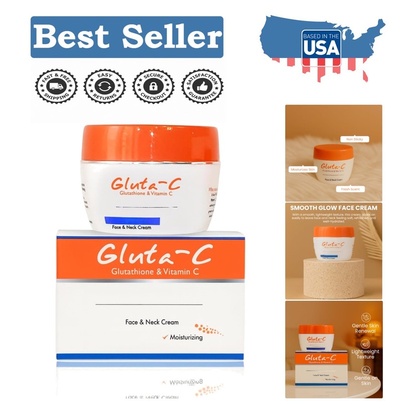 Luxury Glutathione Face Cream with Vitamin C | Moisturize & Revitalize 25ml