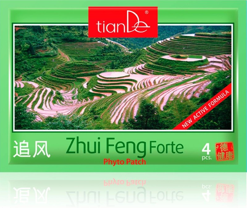 4x pcs per pack Feng Forte Cosmetic Body Phyto Patch tianDe 30106