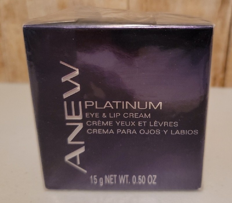 Avon Anew – Platinum Eye & Lip Cream 0.50 oz – NEW & FACTORY SEALED IN BOX!