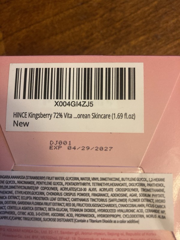 Hince Kingsberry Vita Night Cream 1.69 Fluid Ounces Exp 4/27 Lot Of 2 New gallery