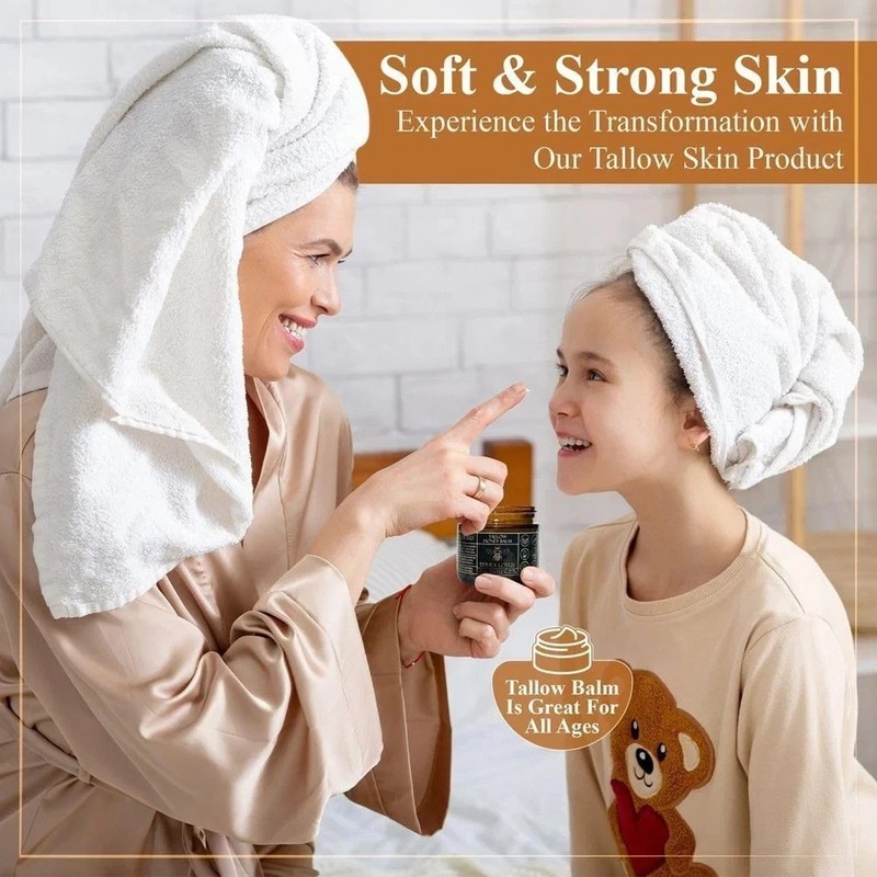 Terra Lotus Organic Beef Tallow Balm w/ Raw Honey Citrus Moisturizing Cream 2oz gallery