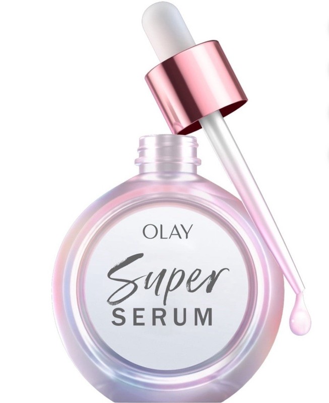 Olay Super Serum 5 in 1 Benefit Face Serum – 1 fl oz + Super Eye Serum 13.5 mL