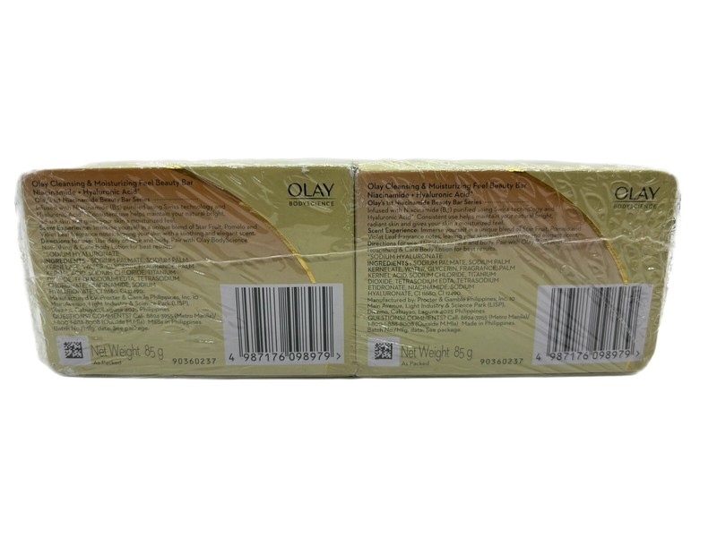 Olay B3 + Hyaluronic Acid Cleansing & Moisturizing Beauty 8 Soap Bars gallery