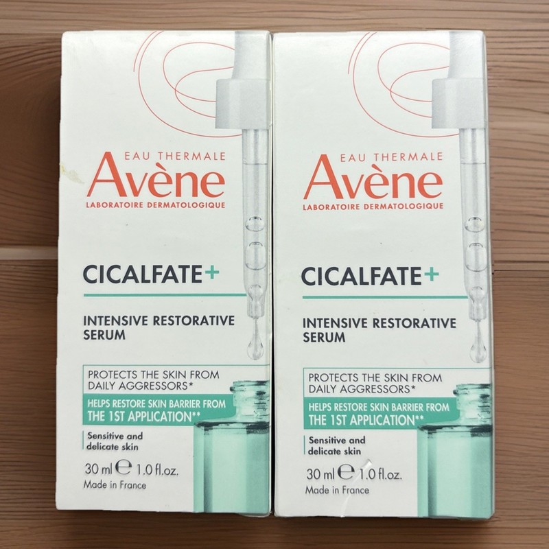 Avene Cicalfate+ Intensive Skin Restorative Serum 2 PACK ~ 1 oz each New