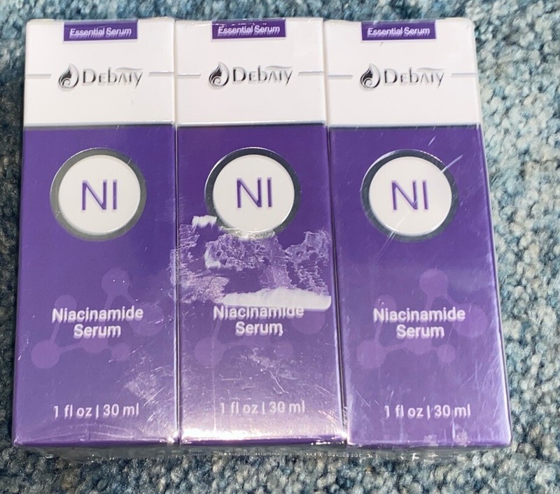 Debaiy 3 Pack Niacinamide Serum for Face Moisturizing Hydration EXP 03/27 Sealed