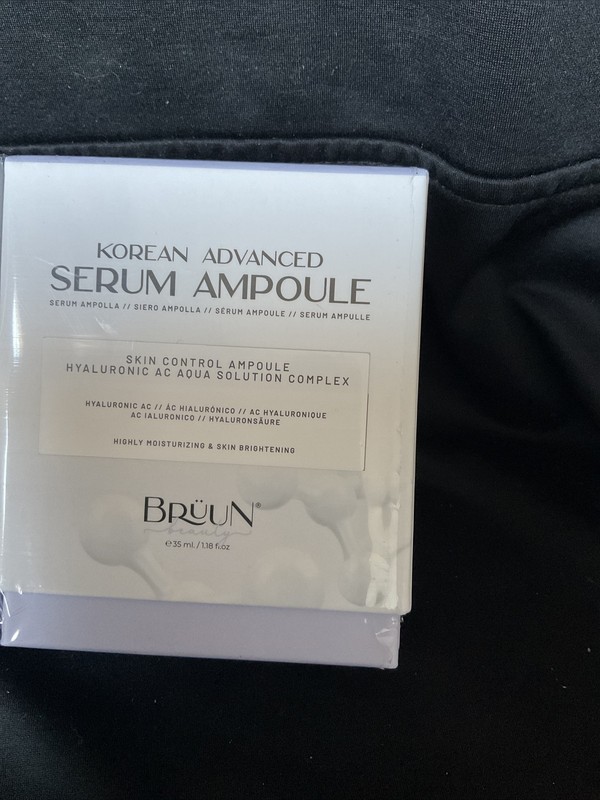 BRÜUN Korean Advanced Control Serum Ampoule Hyaluronic AC Aqua Solution Complex
