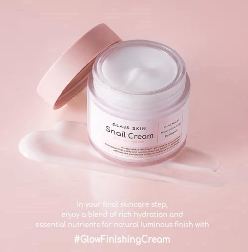 Korean Dearboo Glass Skin Snail Cream 2.82oz K Beauty Hydrating Mositurizer gallery
