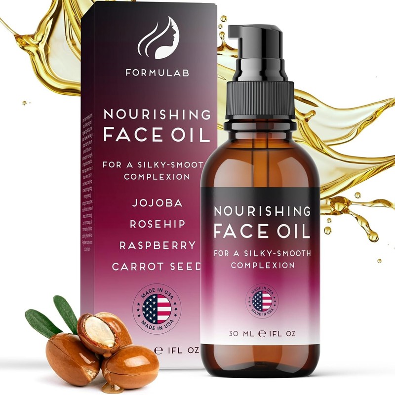 FORMULAB New 2024 – Face Oil, Rosehip Oil for Face, Hydrating Face Oil for Women