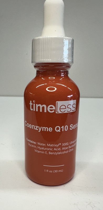 Timeless Skin Care COENZYME Q10 Serum Full Size (30ml) Energizes skin cells NIB