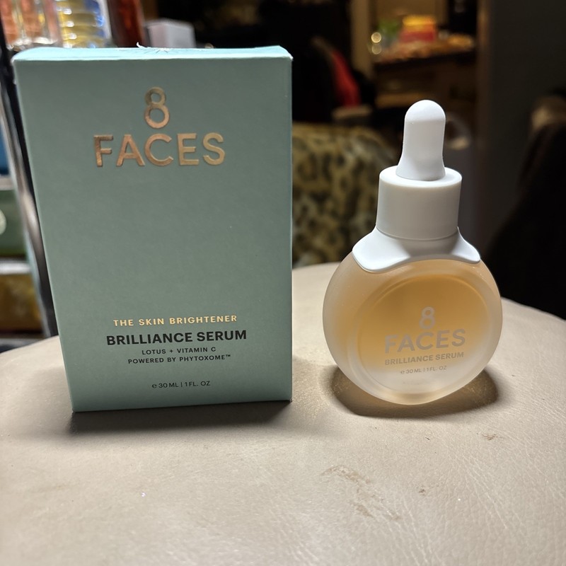 8 Faces Brilliance Serum NIB 1 floz Expires 5/2028 – FAST SHIP