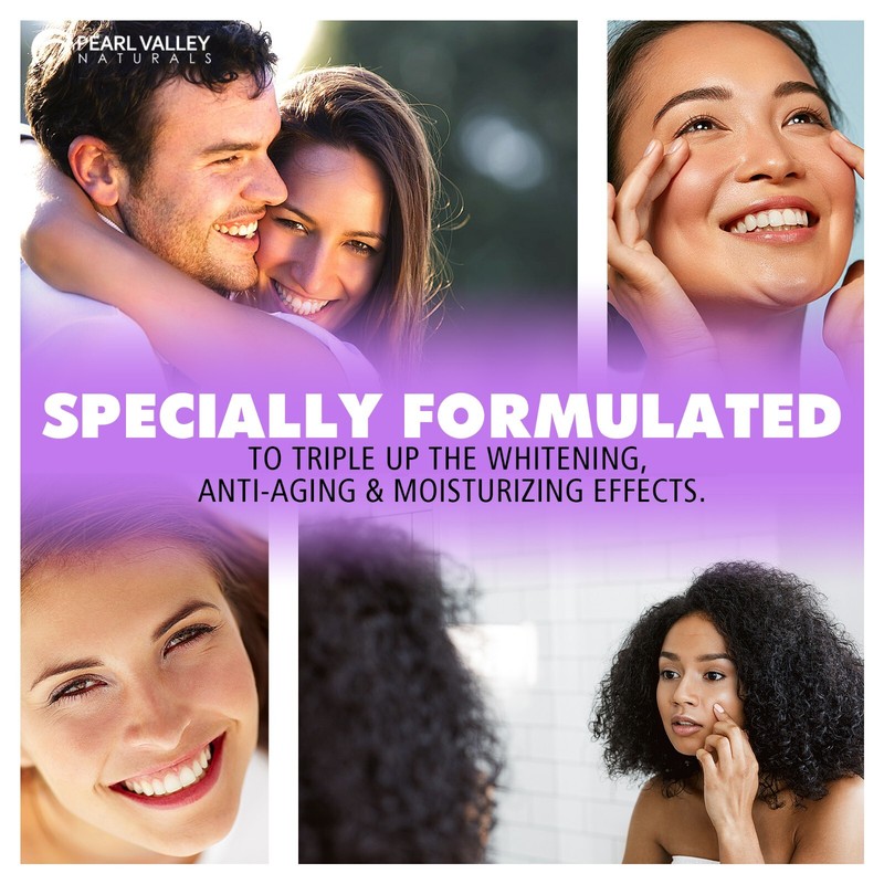 L Glutathione Collagen Skin Whitening Lightening Dark Spots Acne & Scar Removal gallery
