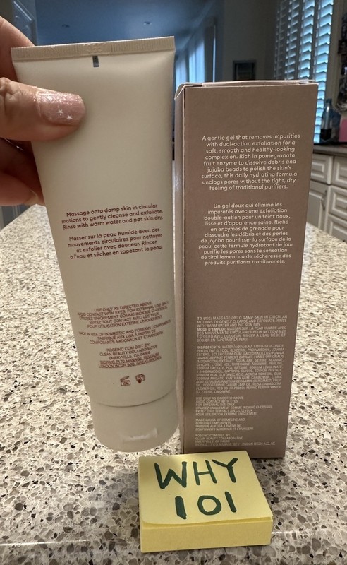 Rose Inc Skin Clarity Gentle Exfoliating Cleanser 4oz/120mL FULL SZ SEALED BOX gallery