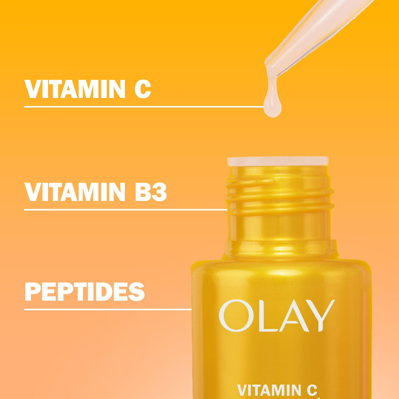 (2 Pack) Olay Vitamin C Peptide 24 Serum 1.3 oz Brightening Dry Dull Skin gallery