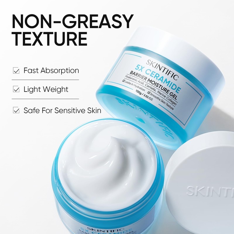 Face Moisturizer with 5X Ceramides, Hydrating Moisture Barrier Repair Cream f... gallery