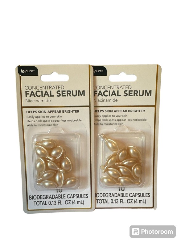 2 B-Pure Concentrated Facial Serum Niacinamide For Brightening Skin & Dark Spots