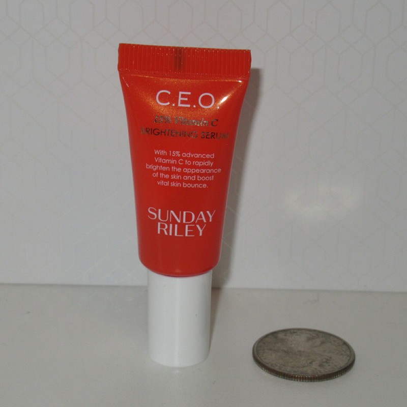 Sunday Riley CEO C.E.O. 15% Vitamin C Brightening Serum 0.17 oz 5mL Travel Size