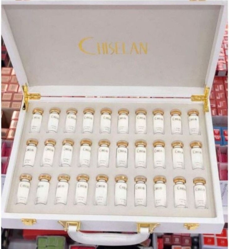 30 vials COLLAGEN CHISELAN powder + bird nest essence Collagen Drink Anti-Aging
