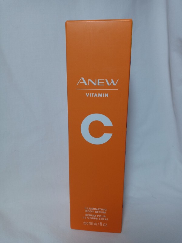 Avon ANEW Vitamin C ILLUMINATING BODY SERUM 6.7 FL oz Vegan FREE SHIPPING