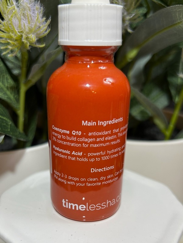Timeless Skin Care Coenzyme Q10 Serum - Smoothing & Firming Skin BN +🎁 gallery