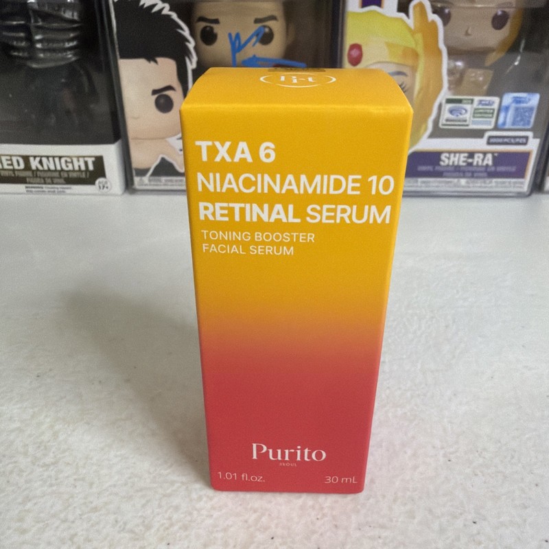 Purito Korean TXA 6% Niacinamide 10% Retinal Facial Serum for Dark Spots Exp 28