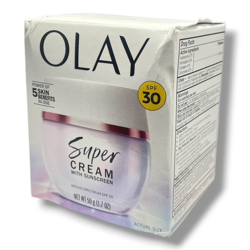Olay Super Cream With Sunscreen SPF30 (50g/1.7oz) As Seen In Pics gallery