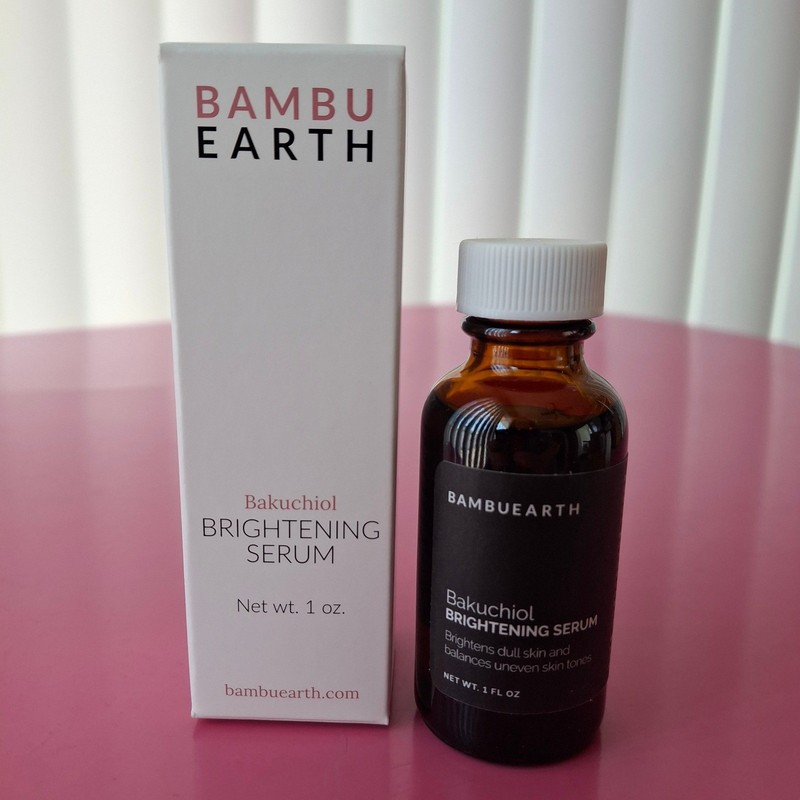 Bambu Earth Bakuchiol Brightening Serum 1 oz New in Box