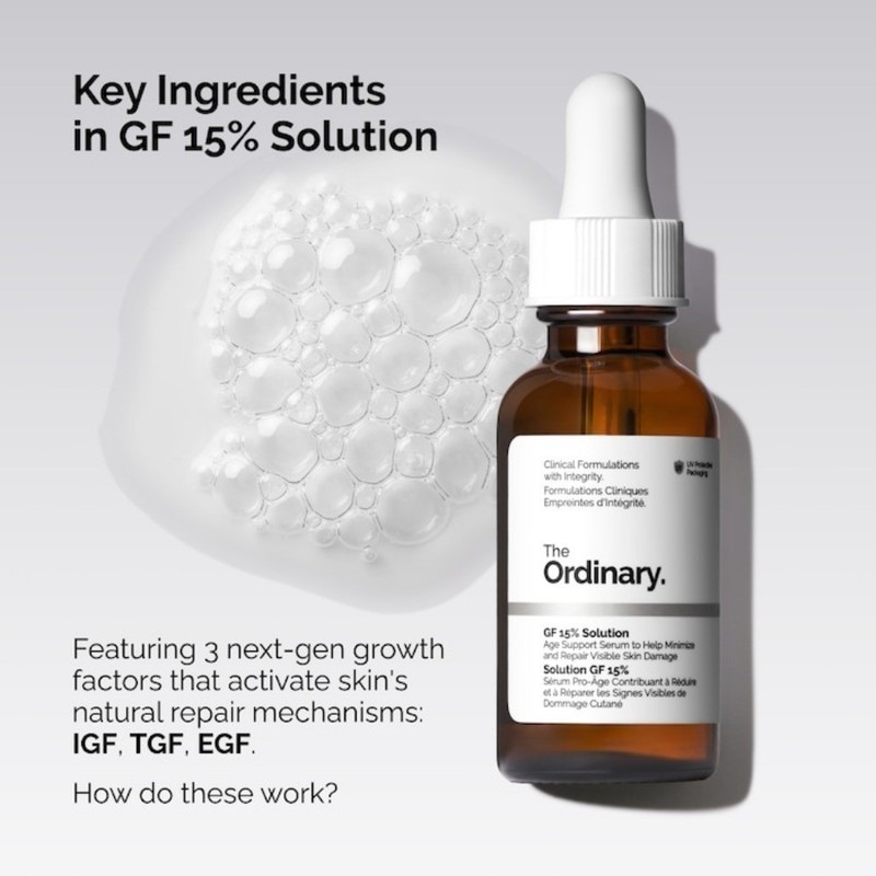 100 % NIB Authentic The Ordinary GF 15% Serum Size: 1 oz / 30 mL gallery