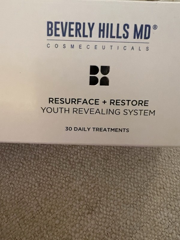 BEVERLY HILLS MD RESURFACE + RESTORE YOUTH REVEALING SYSTEM 30 TREATMENTS