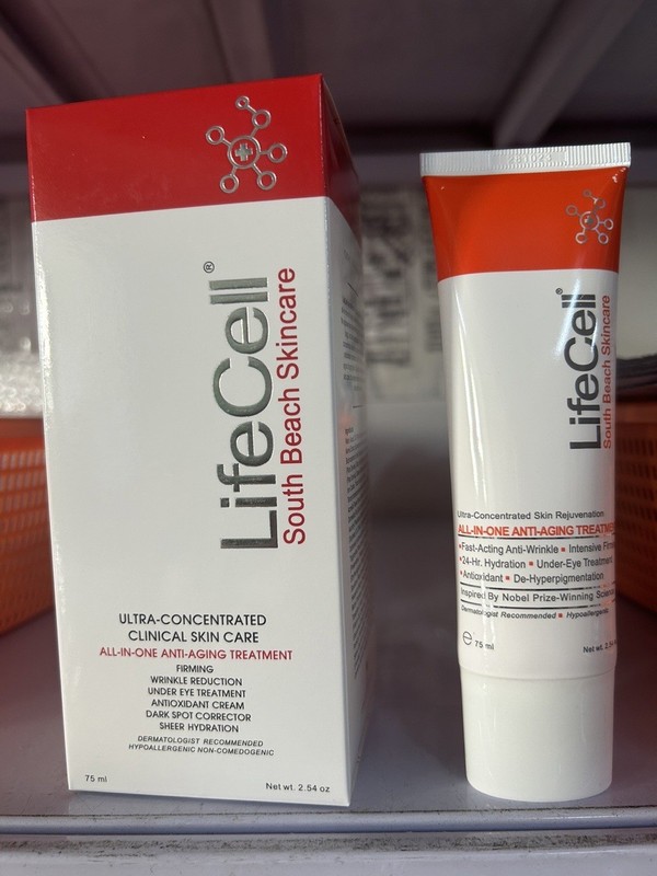New Live-Cell South Beach Skincare All In One Anti-Aging Treatment – 2.54 oz.US