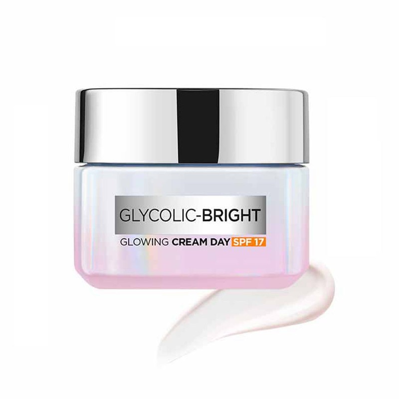 L’Oréal Paris Glycolic Bright Day Cream with SPF 17 Skin Brightening Cream