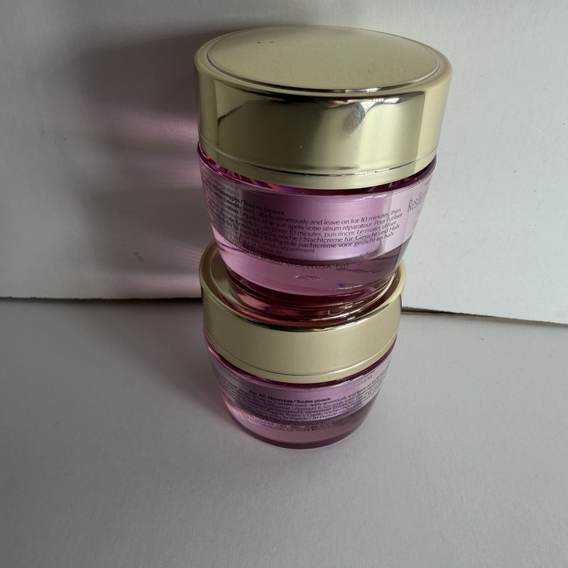 Estee Lauder Resilience Multi-Effect NIGHT Face Neck Creme .5 oz Each Lot Of 2 gallery