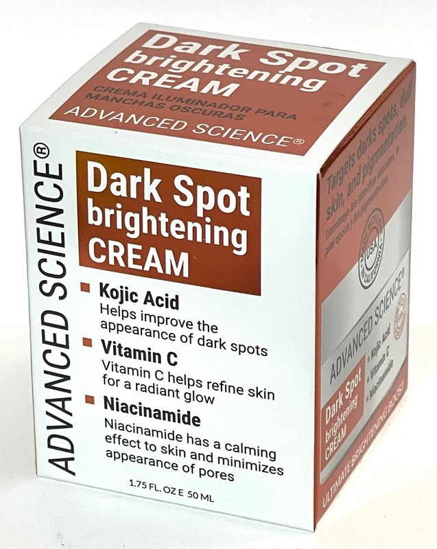 Dark Spot Brightening Cream with Kojic Acid, Vitamin C, Niacinamide
