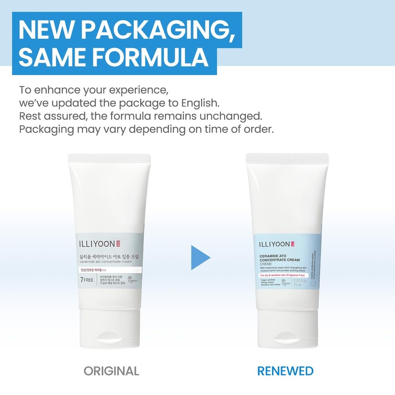 Illiyoon Ceramide Ato Concentrate Cream | Moisturizer for Dry Sensitive Skin... gallery