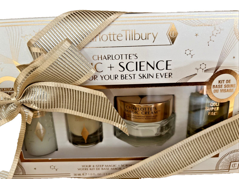 Charlotte Tilbury 4Step Magic+Science Kit Toner, Elixir, Facial Oil, Magic Cream gallery