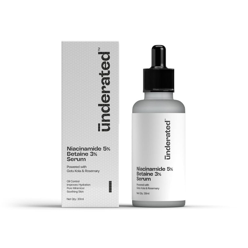 Niacinamide 5% + Betaine 3% Serum 30ml | Oil Control, Hydration & Skin Clarit