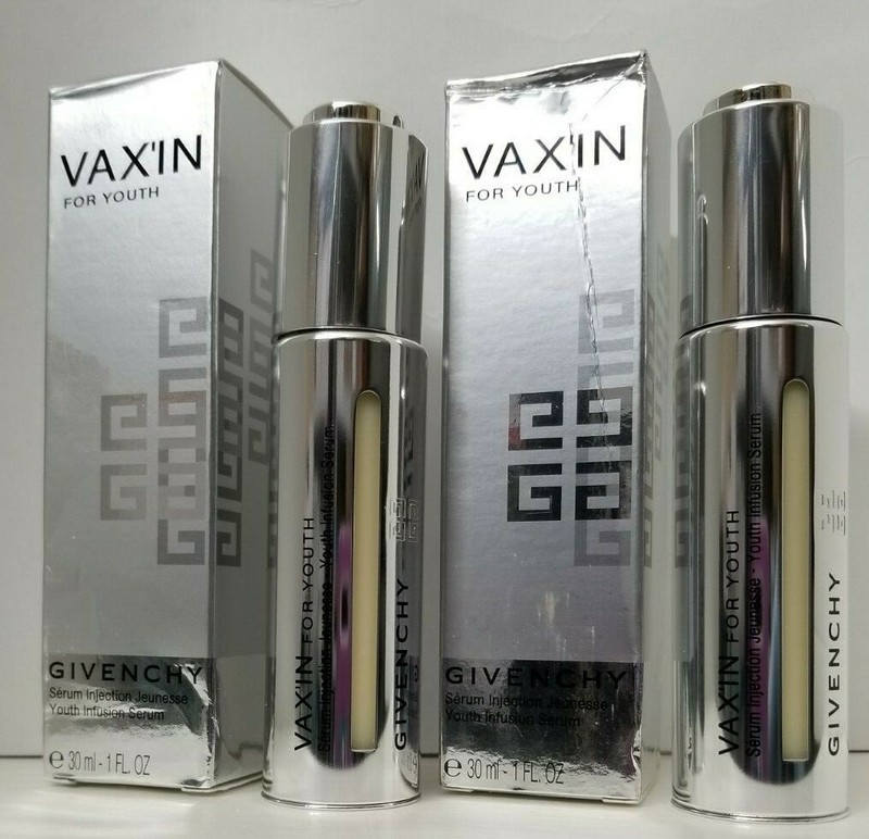 2 pk Givenchy VAX’IN for Youth Youth Infusion Serum 1 fl oz each DAMAGED BOX