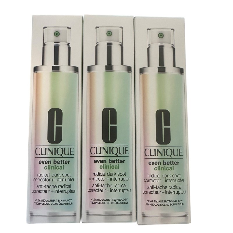 3 X Clinique Even Better Clinical Dark Spot Corrector Interrupter Serum 3.4 Oz gallery