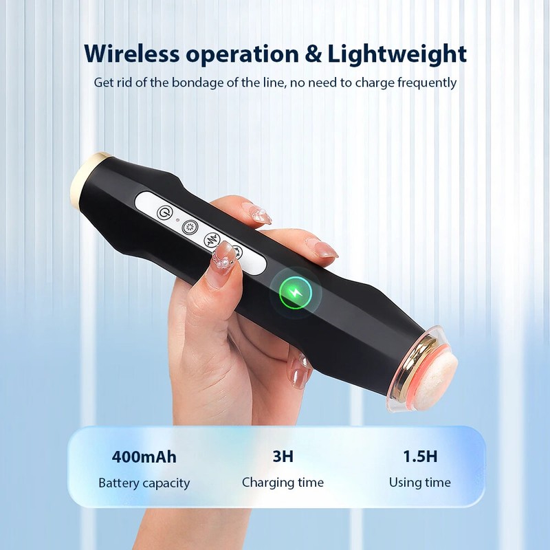Rechargeable Portable CO2 Oxygen Bubble Pen Facial Cleaning Skin Care Tool gallery