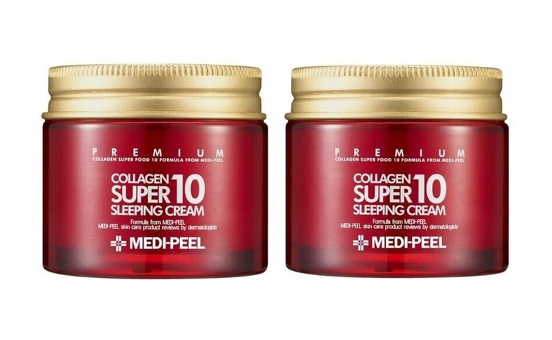 MEDI PEEL Collagen Super 10 Sleeping Cream 70ml + 70ml ? Anti-Wrinkle & Firming