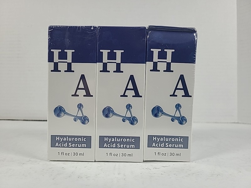 3 pack Hyaluronic Acid Face Serum ABOTE 1 oz Each Exp. 4/10/27