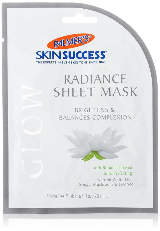 Palmer’s SKIN SUCCESS Radiance 1 SINGLE USE Sheet Mask .67 FL oz /20ML – NEW
