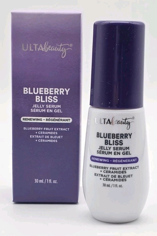 Ulta Beauty Blueberry Bliss Jelly Serum 1 fl oz Renewing Skincare Ceramides