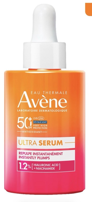 Avène Ultra Hydrating Serum SPF 50+ Hyaluronic Acid Face Serum 30ml