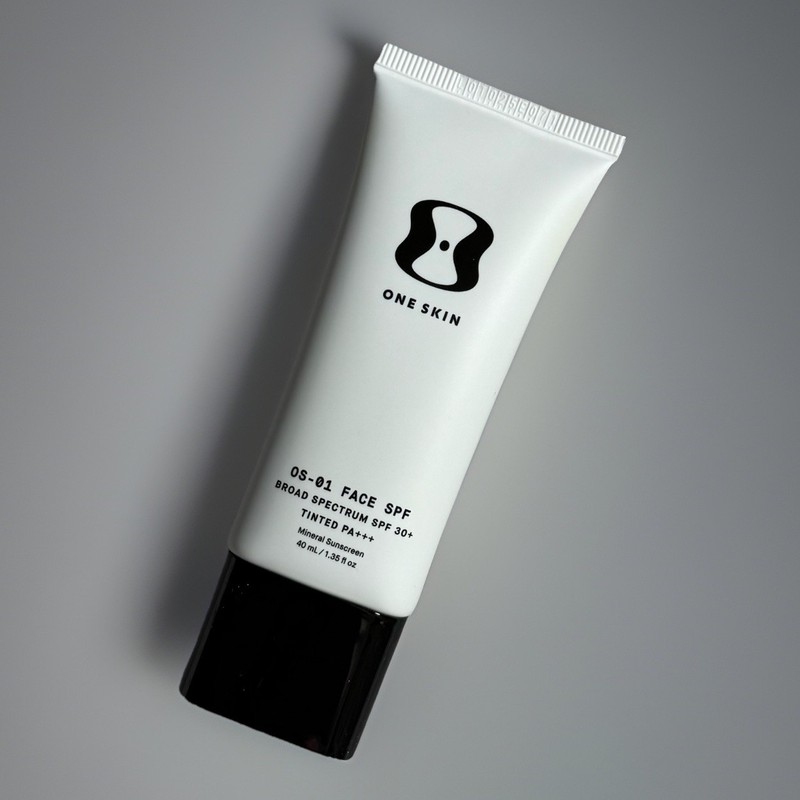 OneSkin FACE SPF OS-01 Peptide Mineral Sunscreen SPF 30+ Medium/Deep 50mL NEW gallery